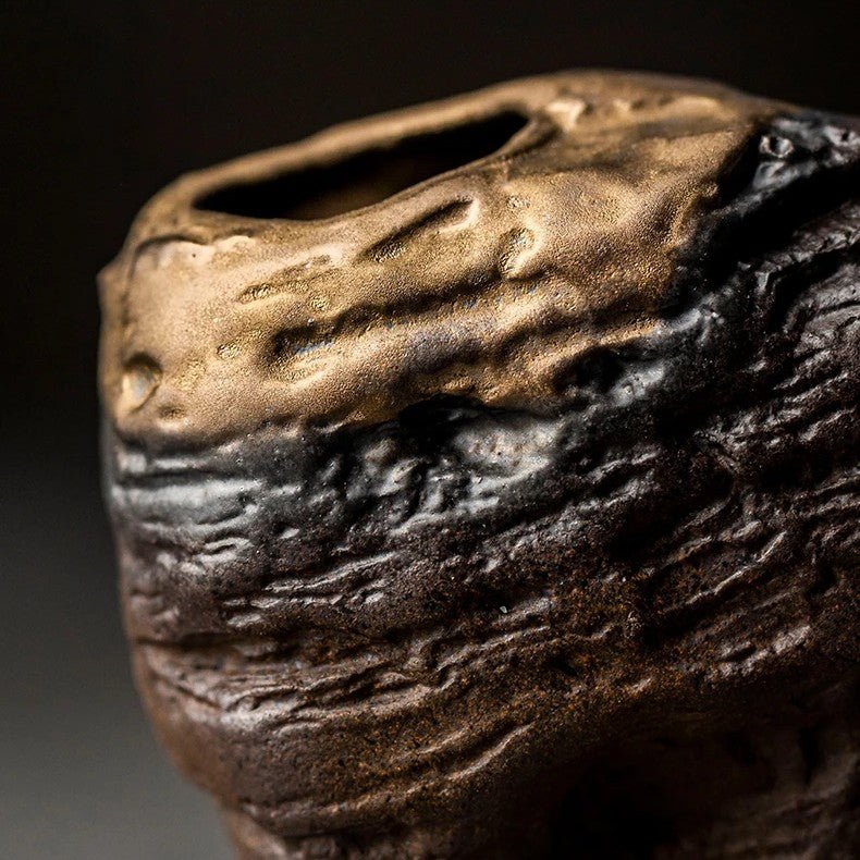 Vase en Céramique - NeoAntiqueVase™ - Rocher - Maison agréable