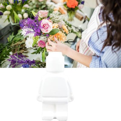 Vase - NordicBot™ - Blanc - Maison agréable