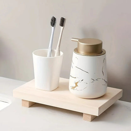 Plateau en Bois - WoodNestTray™ - Beige clair - Maison agréable