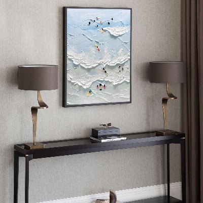 Tableau - OceanVibe™ - Vagues - Maison agréable