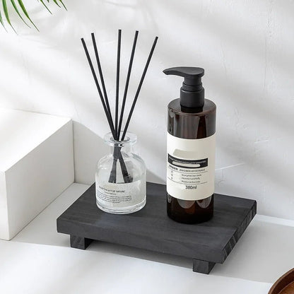 Plateau en Bois - WoodNestTray™ - Noir - Maison agréable