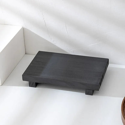 Plateau en Bois - WoodNestTray™ - Noir - Maison agréable