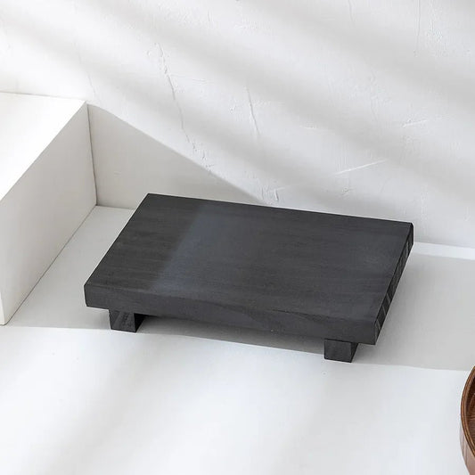Plateau en Bois - WoodNestTray™ - Noir - Maison agréable