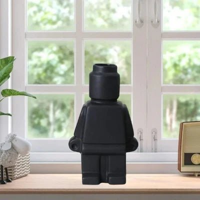 Vase - NordicBot™ - Noir - Maison agréable
