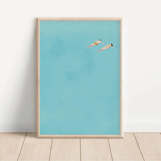 Tableau - OceanVibe™ - Couple - Maison agréable